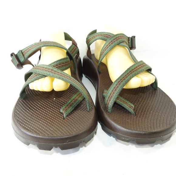 Chaco Sz 13 Green Strappy Sport Sandals Mens B4 B7 main image 5